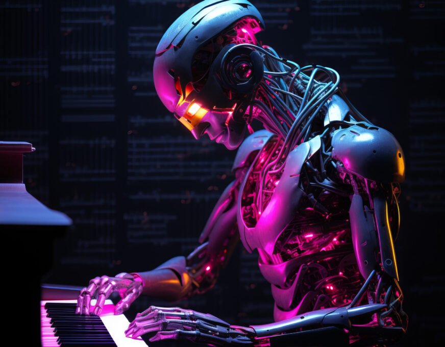 view-futuristic-music-robot-droid