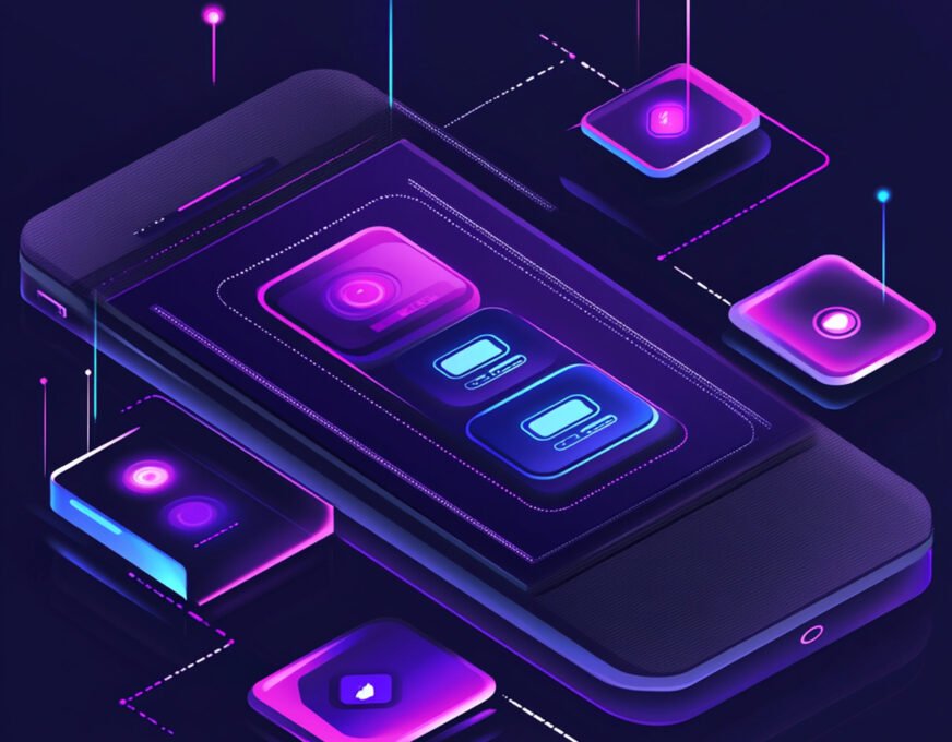 phone-with-purple-blue-screen-purple-box-with-words-x-it